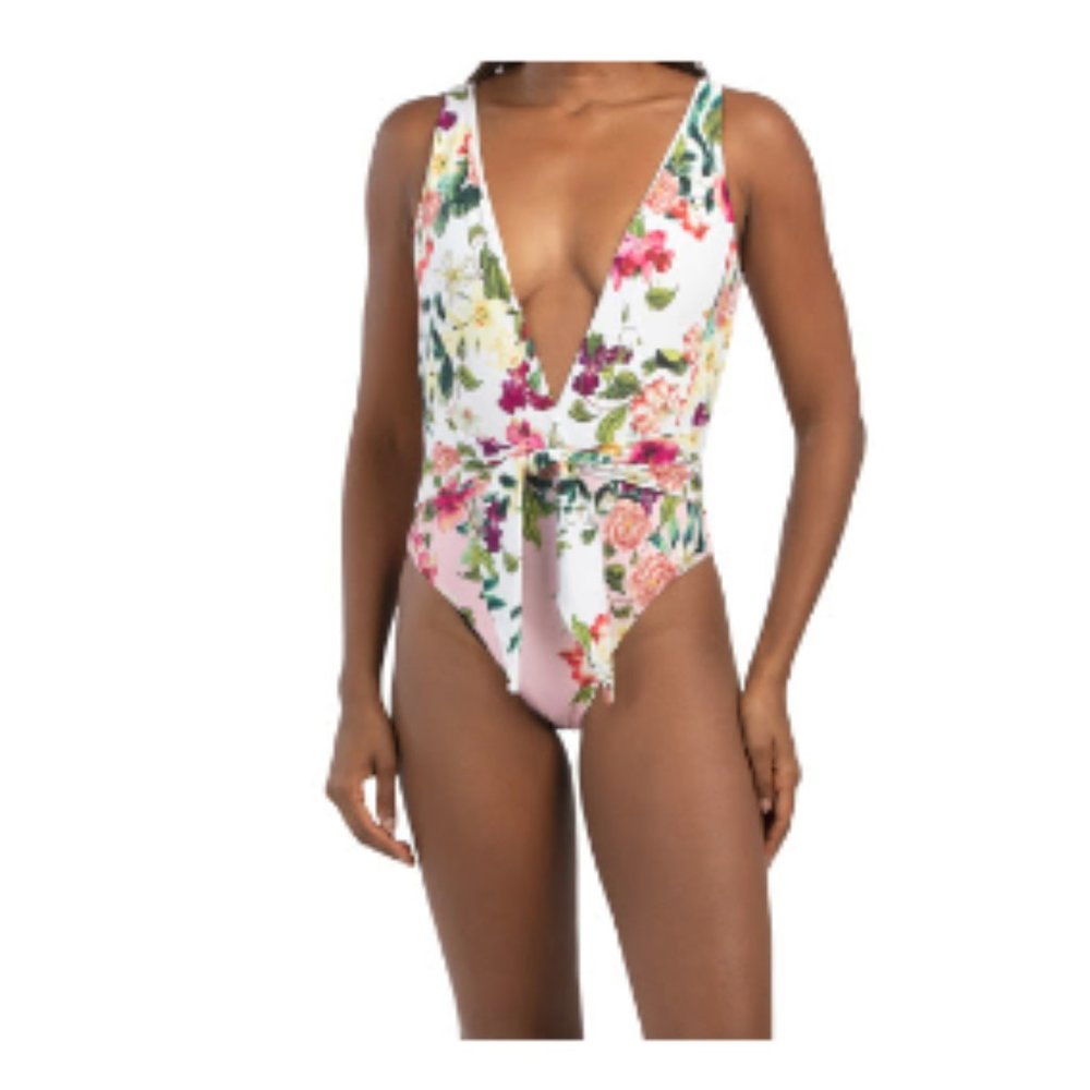 PQ SWIM SIERRA FLORAL 1-PIECE - NWT - LOWEST PRICE ON PM!!!